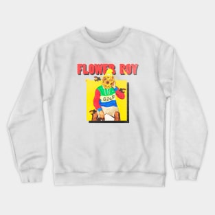 Flower Boy - with title Crewneck Sweatshirt